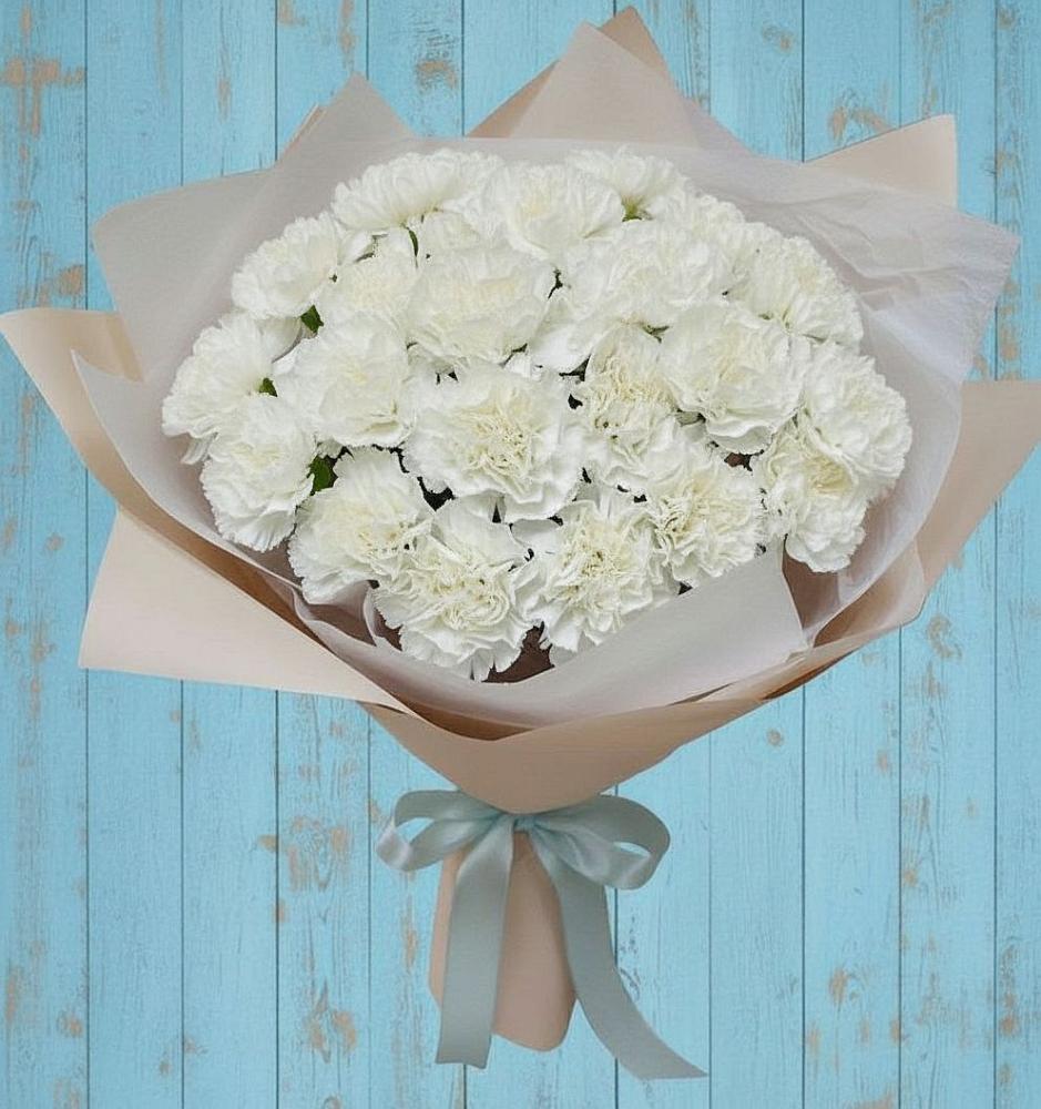 Букет цветов из: Гвоздики в Донском