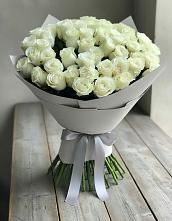 Букет 35 Белых роз в Донском