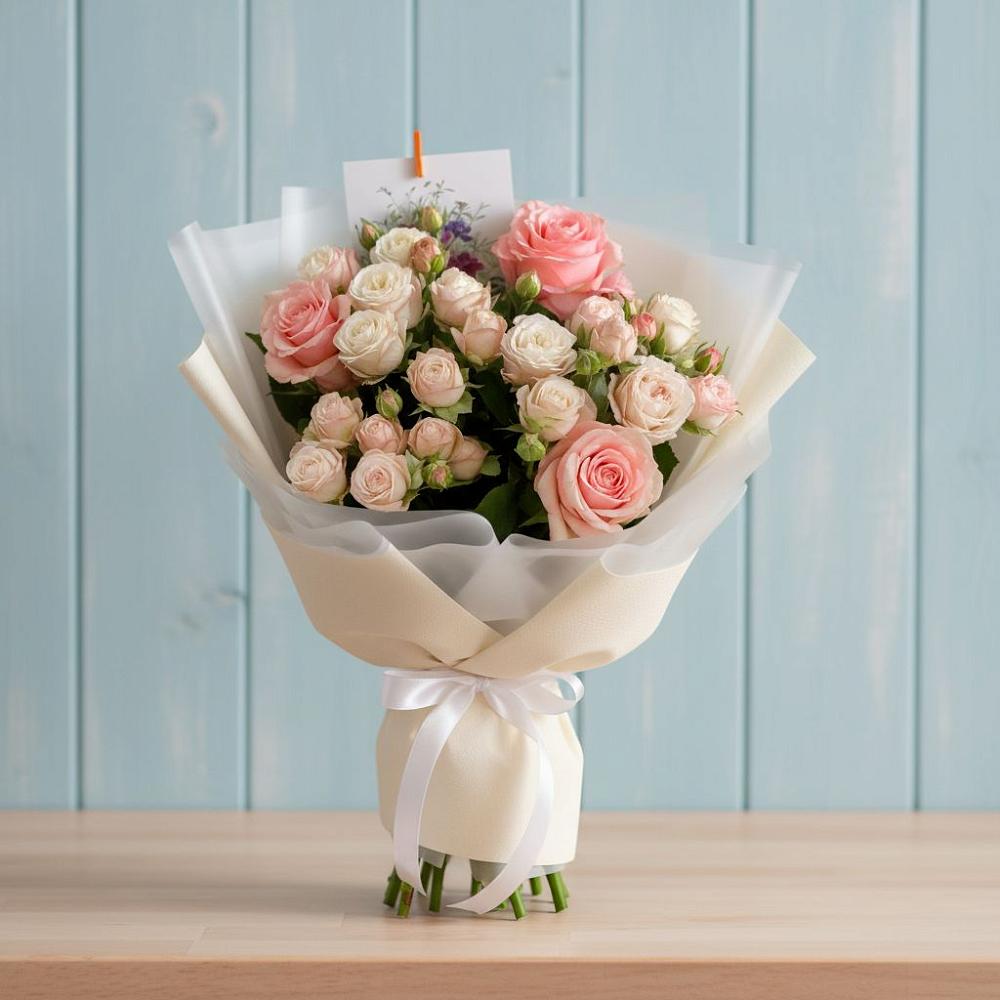 Букет цветов из: Розы в Донском