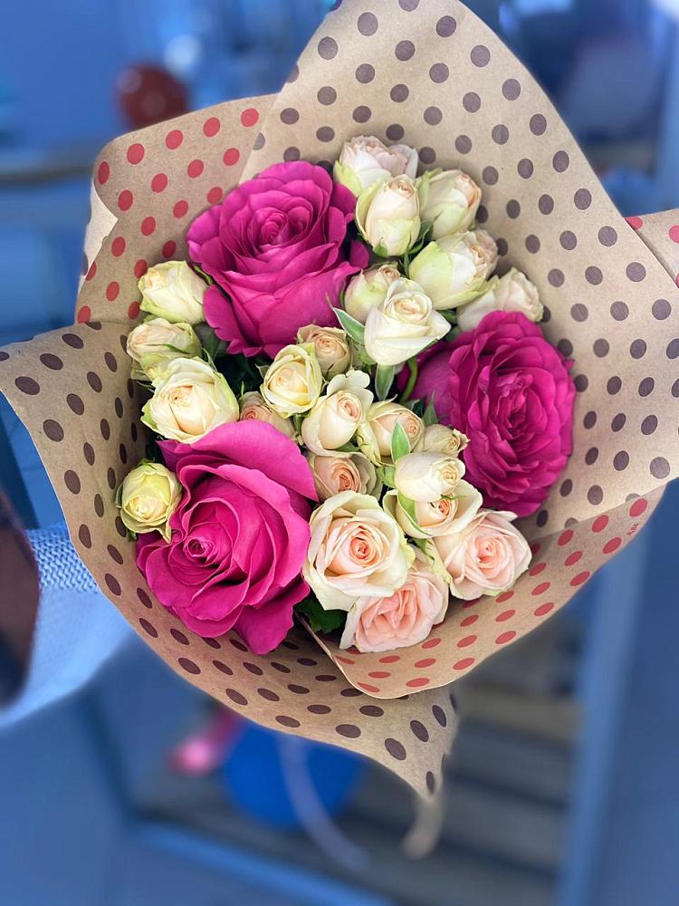 Букет цветов из: Розы в Донском