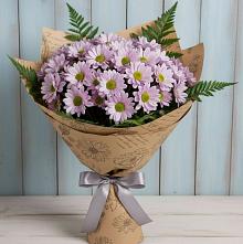 Букет цветов из:  Хризантемы #REPLACE_PRED# Донском