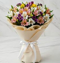 Букет цветов из:  Альстромерии в Донском