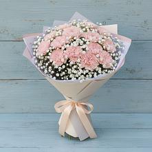 Букет цветов из:  Гвоздики в Донском