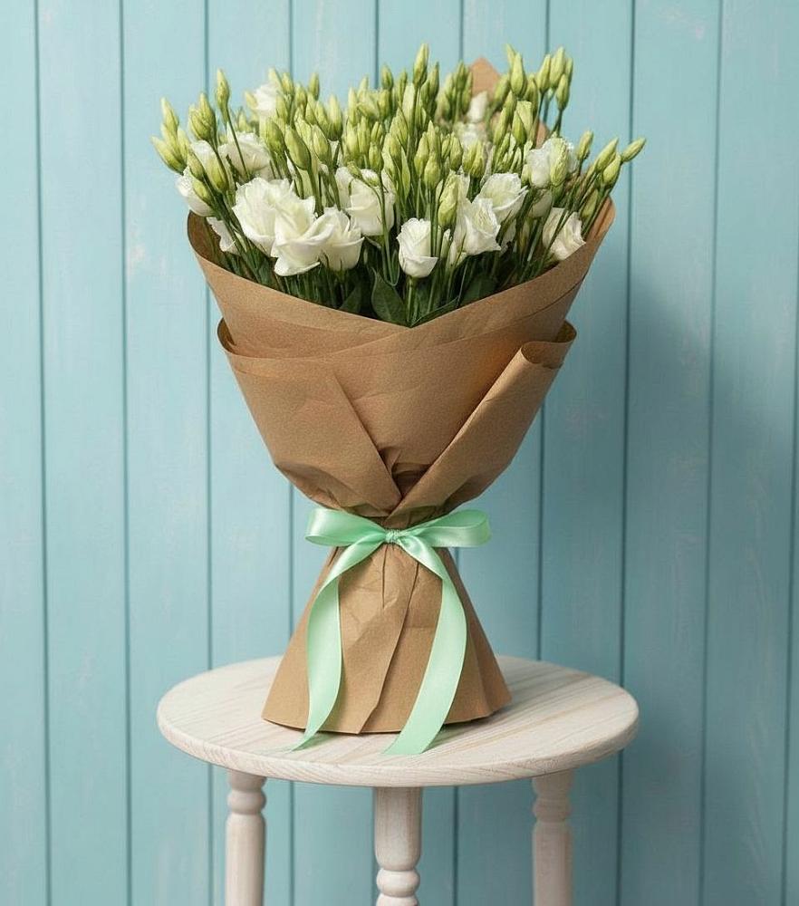 Букет цветов из: Лизиантусы в Донском