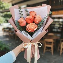 Букет цветов из:  Розы в Донском