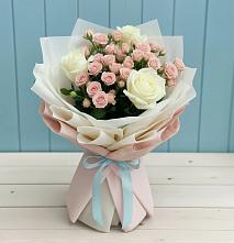 Букет цветов из:  Розы в Донском