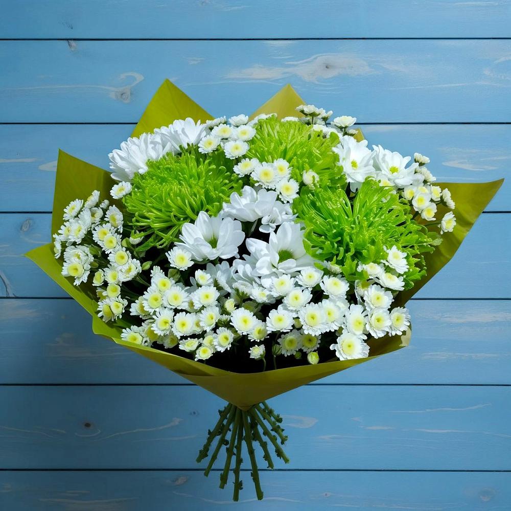 Букет цветов из: Хризантемы в Донском