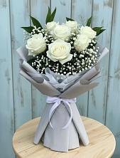Букет цветов из:  Розы в Донском