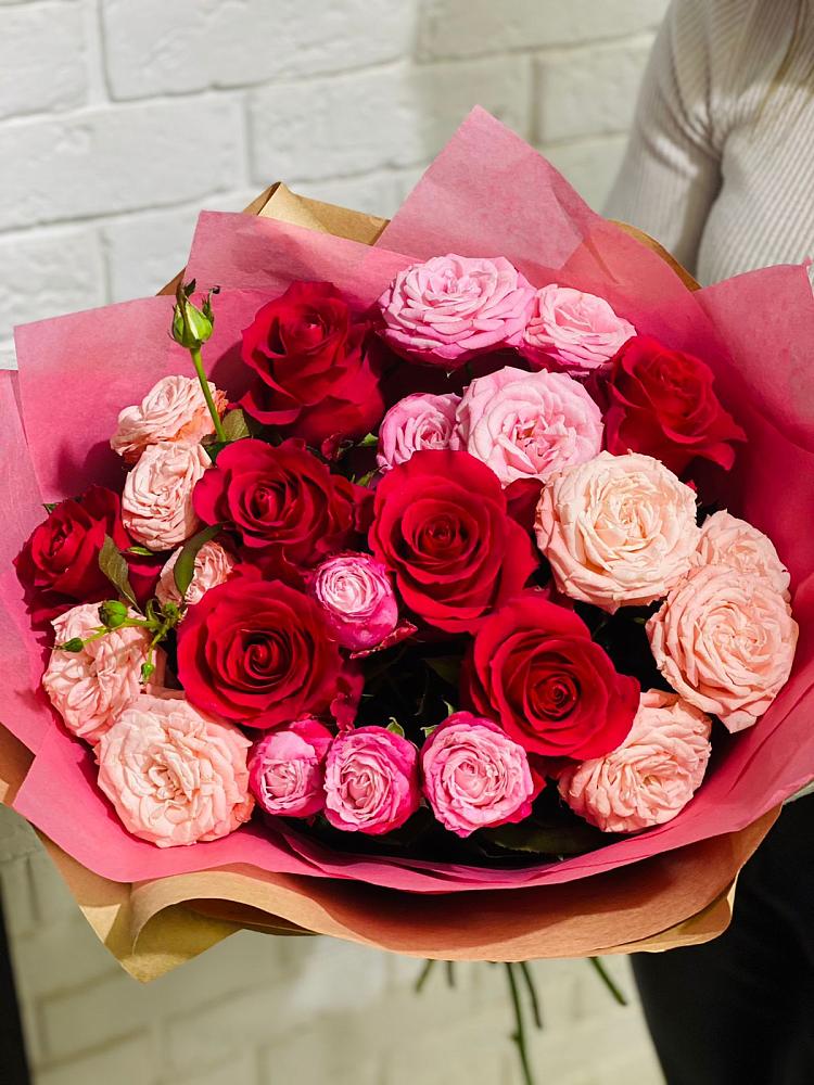 Букет цветов из: Розы в Донском