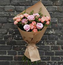 Букет цветов из:  Розы в Донском
