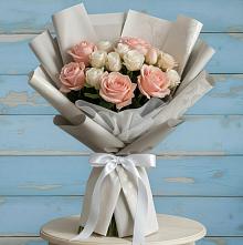 Букет цветов из:  Розы #REPLACE_PRED# Донском