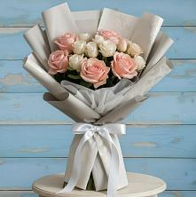 Букет цветов из:  Розы в Донском