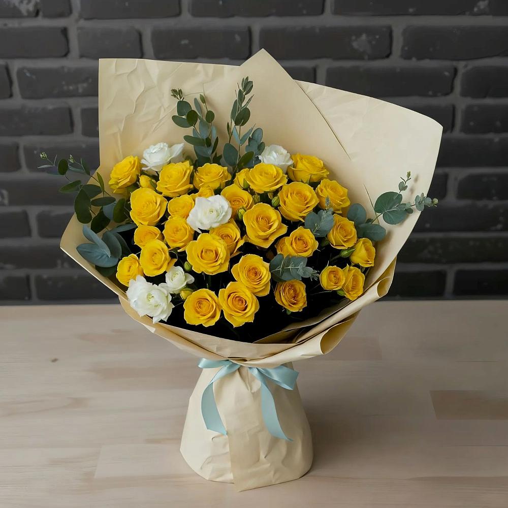 Букет цветов из: Розы в Донском