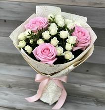 Букет цветов из:  Розы в Донском