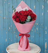 Букет цветов из:  Розы в Донском