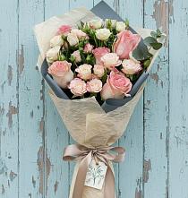 Букет цветов из:  Розы в Донском