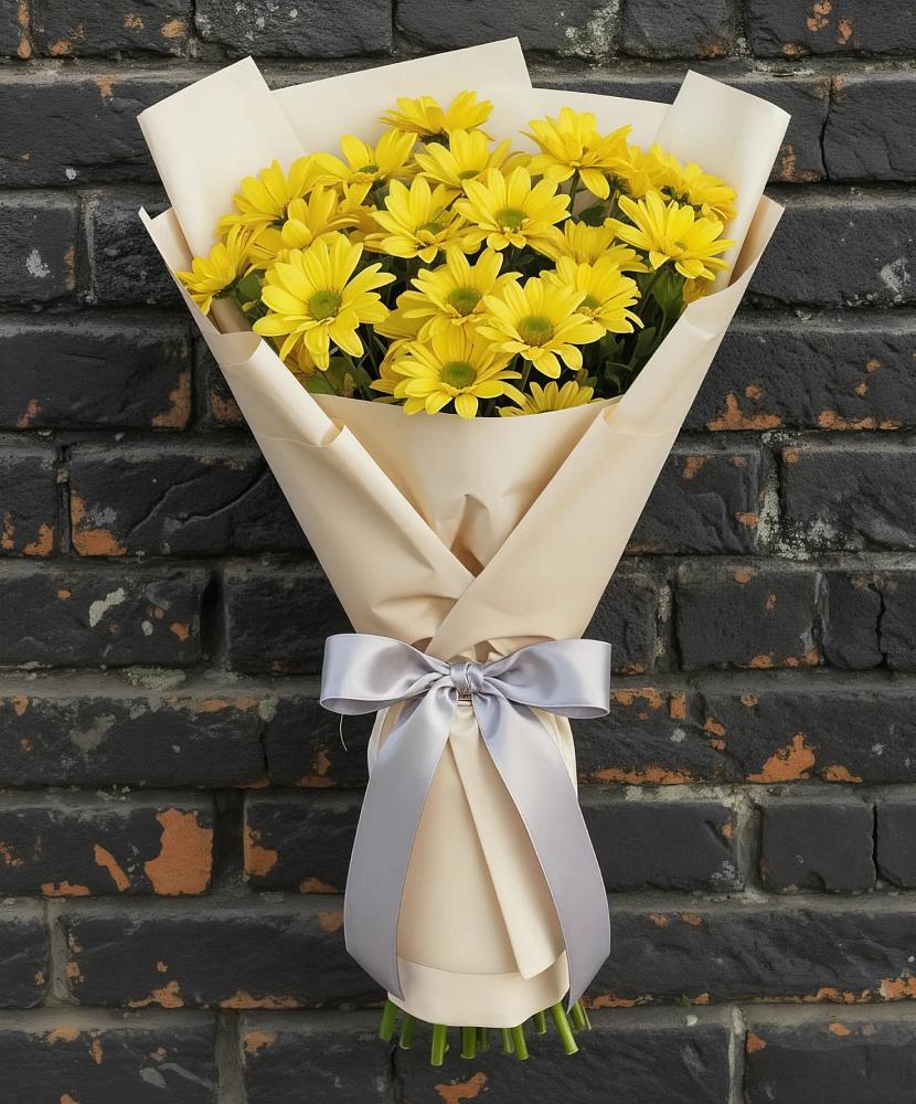 Букет цветов из: Хризантемы в Донском
