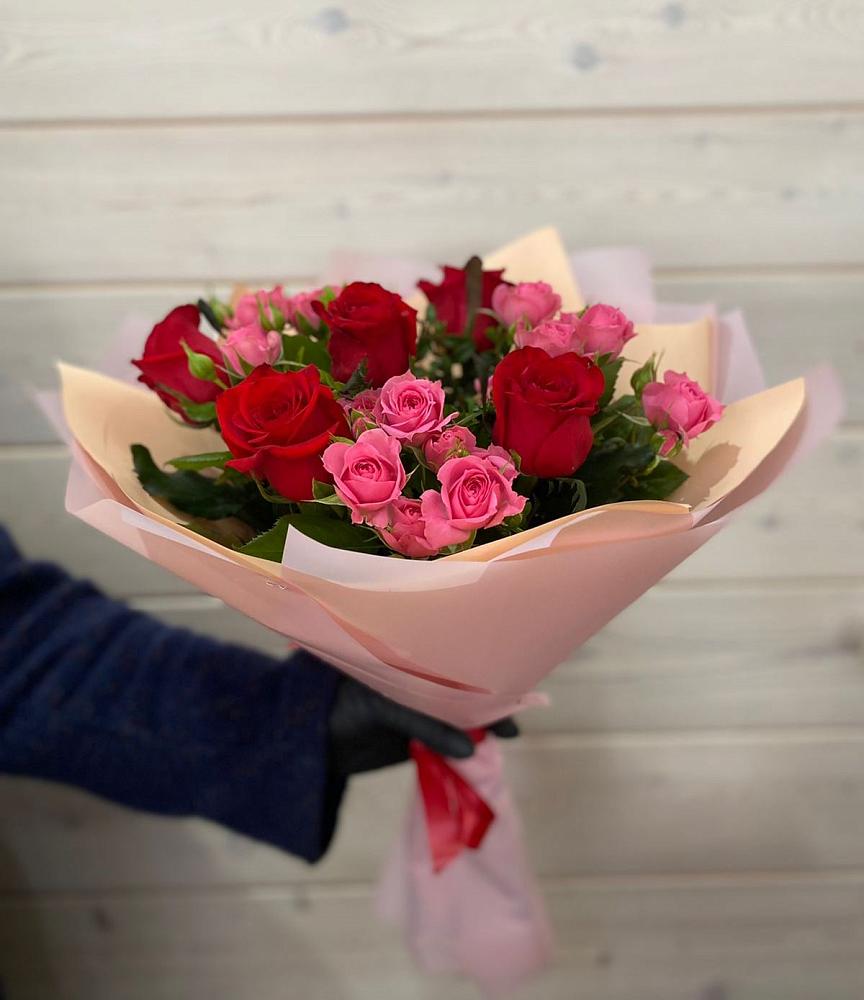 Букет цветов из: Розы в Донском