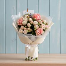 Букет цветов из:  Розы в Донском