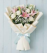 Букет цветов из:  Лилии в Донском