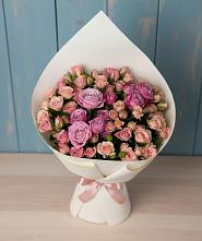 Букет цветов из:  Розы в Донском