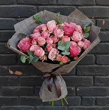 Букет цветов из:  Розы в Донском